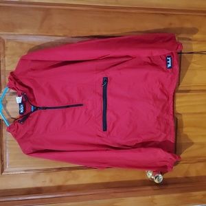 Vintage Woolrich Pullover windbreaker Red Size M Men's